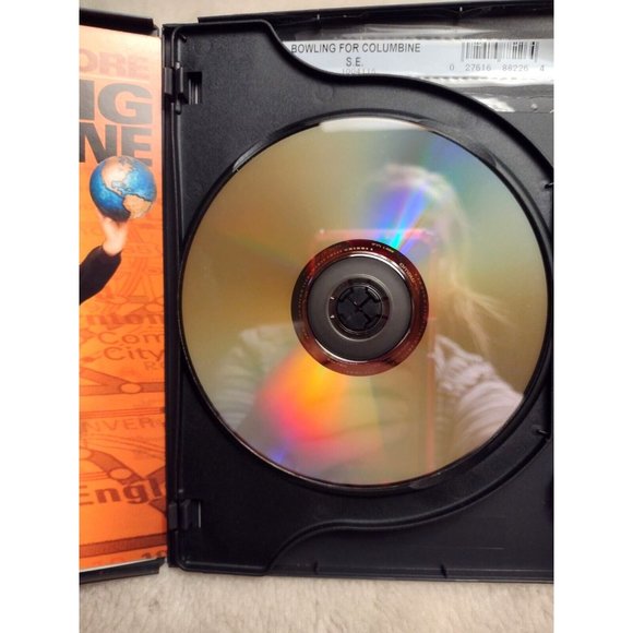 Bowling for Columbine (DVD, 2002) Michael Moore 2 Disks Excellent Condition - Picture 4 of 5